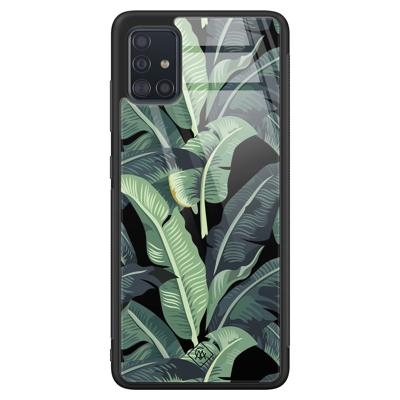 Samsung Galaxy A51 glazen hardcase - Bali vibe Samsung Galaxy A51 glazen hardcase - Bali vibe