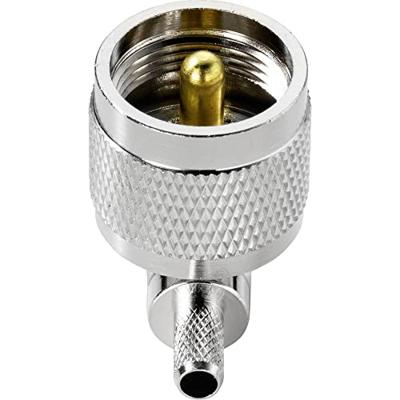 TRU COMPONENTS TC-9199208 UHF-connector Stekker, haaks 50 Ω 1 stuk(s)