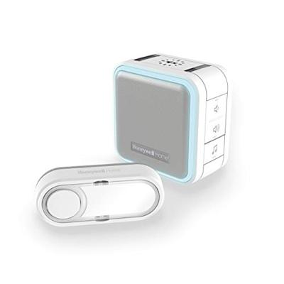 Honeywell DC515S Draadloze draagbare deurbel met haloverlichting, slaapmodus en drukknop Honeywell DC515S Draadloze draagbare deurbel met haloverlichting, slaapmodus en drukknop