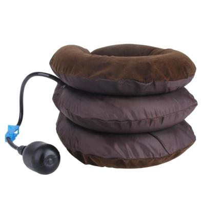 Opblaasbare lucht cervicale nek tractie apparaat zachte hoofd terug schouder nek pijn Massager hoofdpijn verlichten ontspanning brace (koffie) Opblaasbare lucht cervicale nek tractie apparaat zachte hoofd terug schouder nek pijn Massager hoofdpijn verlichten ontspanning brace (koffie)