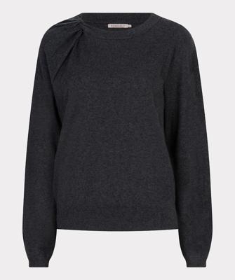 Esqualo Sweater l/slve twist | Grey