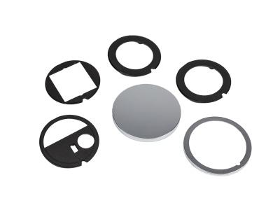 BACHMANN PIX dekselset, Roestvrij staal