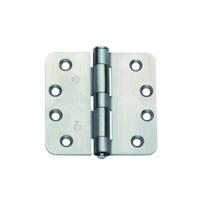BSW scharnier - 89x89 mm - afgerond - gegalvaniseerd - thumbnail