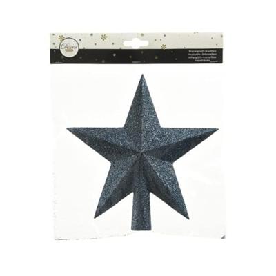 Piek plc ster l4.2b19h19 cm nachtblauw - Decoris - thumbnail