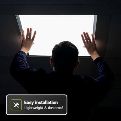 LED Paneel - 62x62 cm - 36 Watt - 4860lm (135lm/W) - 4000K neutraal wit - Flikkervrij - UGR19 - 5 jaar garantie LED Paneel - 62x62 cm - 36 Watt - 4860lm (135lm/W) - 4000K neutraal wit - Flikkervrij - UGR19 - 5 jaar garantie