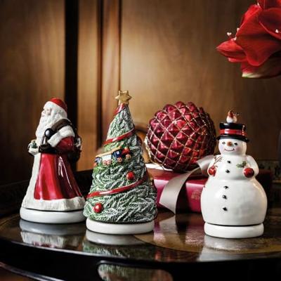 Villeroy & Boch Nostalgic Melody Sneeuwman draaiend Villeroy & Boch Nostalgic Melody Sneeuwman draaiend