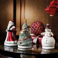 Villeroy & Boch Nostalgic Melody Sneeuwman draaiend - thumbnail