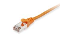 Equip 605576 RJ45 Netwerkkabel, patchkabel CAT 6 S/FTP 10.00 m Oranje Vergulde steekcontacten 1 stuk(s) - thumbnail