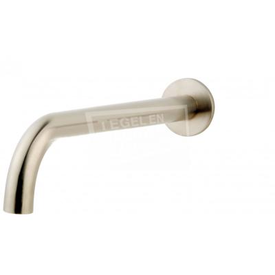 Wiesbaden inbouw-uitloop rond 30cm 1/2&apos;&apos; geborsteld staal