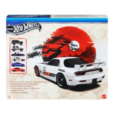 Hot Wheels Silver Series Die-Cast Vehicle 6-Pack - Streets of Japan