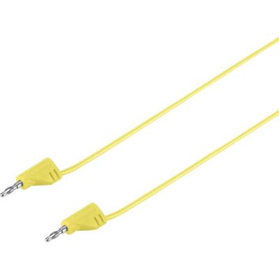 VOLTCRAFT MSB-200 Meetsnoer Banaanstekker 2 mm Banaanstekker 2 mm 0.90 m Geel 1 stuk(s) VOLTCRAFT MSB-200 Meetsnoer Banaanstekker 2 mm Banaanstekker 2 mm 0.90 m Geel 1 stuk(s)