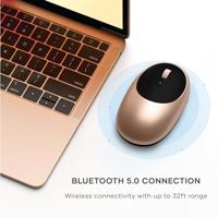 Satechi M1 Muis Bluetooth Optisch Goud 1200 dpi - thumbnail