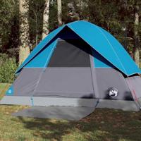 VidaXL Koepeltent 3-persoons waterdicht blauw - thumbnail