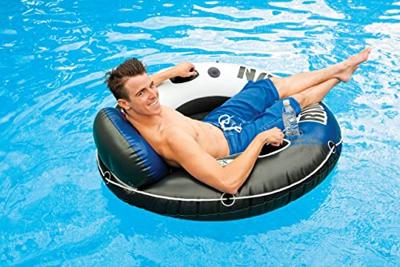 Intex River run waterlounge blauw