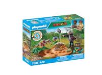 Playmobil 71526 Dinos Stegosaurusnest met Eierdief - thumbnail