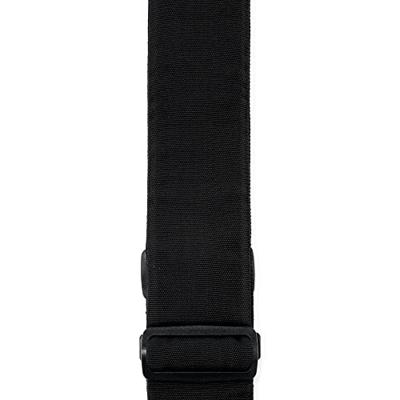 D&apos;Addario 75B000 gitaarband voor basgitaar 3" breed zwart - thumbnail