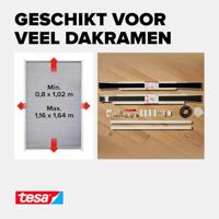 tesa Insect Stop Vliegenhor voor dakraam (b x h) 1.16 m x 1.64 m Antraciet 1 stuk(s) - thumbnail