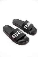 Equalité Foam Slippers Heren Zwart/Wit - Maat 47 - Kleur: WitZwart | Soccerfanshop - thumbnail