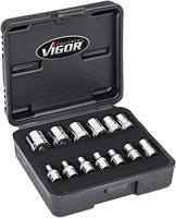 Vigor V7514/13 Dopsleutelinzetset 1/4 (6.3 mm) - thumbnail