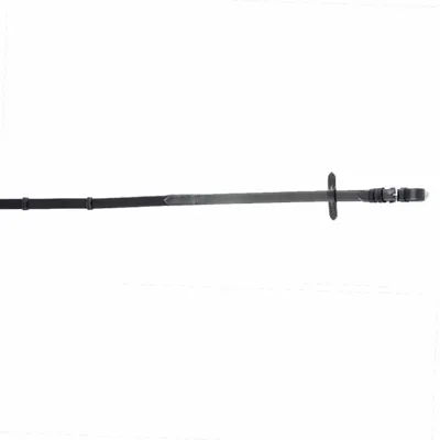 Pagony rubber doorweven bandteugel zwart Pagony rubber doorweven bandteugel zwart