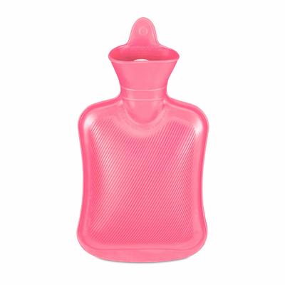 Relaxdays warmwater kruik roze 1 l | 12 stuks