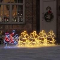 LED Kerstdecoratie Multikleur 69 x 79 cm PVC - thumbnail