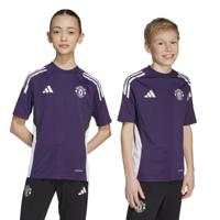 adidas Manchester United Trainingsshirt 2025-2026 Kids Paars Wit Zwart - thumbnail