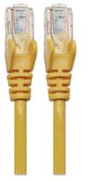 Intellinet 318969 RJ45 Netwerkkabel, patchkabel CAT 5e U/UTP 1.00 m Geel 1 stuk(s) - thumbnail