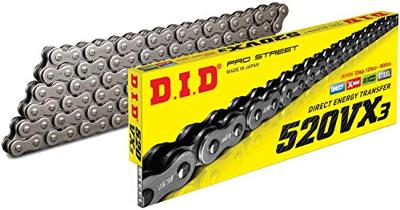 D.I.D Chain did 520 vx3 120 n gray/gray open