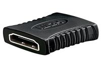Goobay koppelstuk hdmi > hdmi adapter (zwart, gender changer) - thumbnail