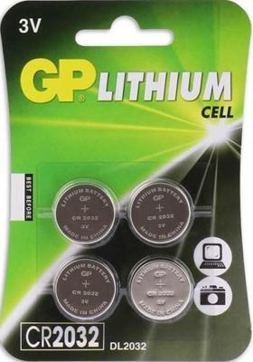 GP -cr2032/c4 lithium knoopcel batterij cr2032 3 v-blisterkaart GP -cr2032/c4 lithium knoopcel batterij cr2032 3 v-blisterkaart