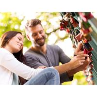 Abus hangslot 72/40 rood - thumbnail