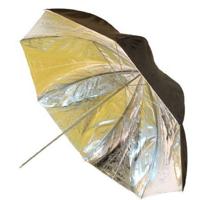 Falcon eyes flitsparaplu ur-48sb1 zilver/zwart 122 cm - thumbnail