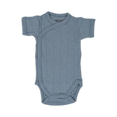 Lodger overslagromper korte mouw Tribe Solid Ocean Maat