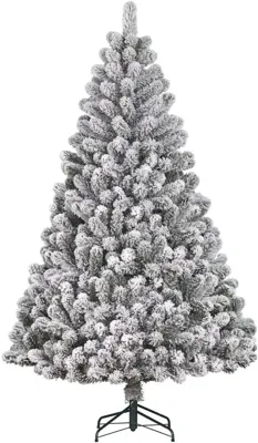 Black Box Trees Charlton kunstkerstboom besneeuwd groen 230cm