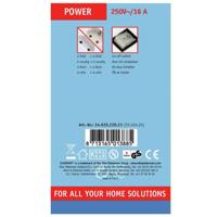 Scanpart Tafelcontactdoos 4 En 4-voudig Schakelaar Ak En 1.5m(3x1,5mm) - thumbnail