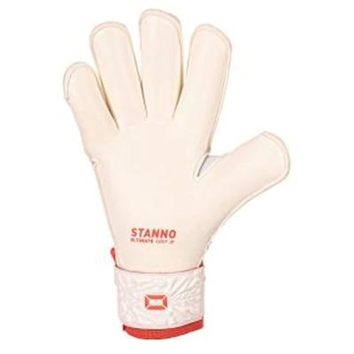 Stanno 480250 Ultimate Grip JR III Goalkeeper Gloves - White-Red - 5