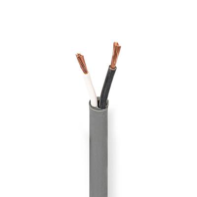 Speaker-Kabel | 2x 2.50 mm² | Koper | 100.0 m | Rond | PVC | Donkergrijs | Rol - thumbnail
