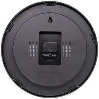 NeXtime NE-3999STRC Wandklok Dia. 35 Cm, Aluminium, Wit, &apos;Station&apos; Radio Controlled (DCF) - thumbnail