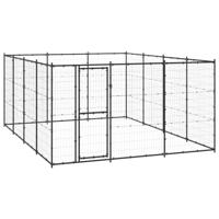 Hondenkennel 14,52 m² staal - thumbnail