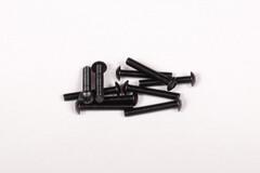 M3x18mm Hex socket Button Head - Black (10pcs) (AXA118)