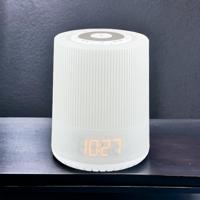 Soundmaster UR230WE wekkerradio natuurlijke geluiden kleurwisselend LED-nachtlampje wake-up light leeslamp dimbaar gangreserve - thumbnail