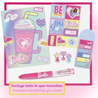 Dagboek met Accessoires Barbie 15 x 1 x 20 cm Multicolour - thumbnail
