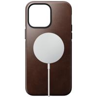 Nomad Modern Horween lederen hoesje iPhone 14 Pro Max - Rustic Brown - thumbnail