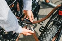 Abus kettingslot infinity loop 1806/140 autumn orange - thumbnail