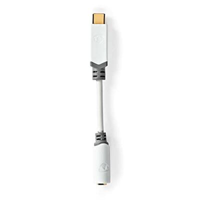 Nedis CCBW65950WT01 USB adapter USB-C male naar 3.5mm jack female 0.1m - thumbnail