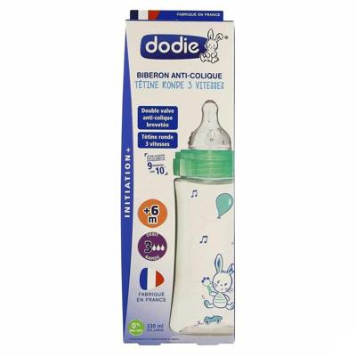 Dodie Zuigfles Initiatie+ Groen Valentijn 330ml