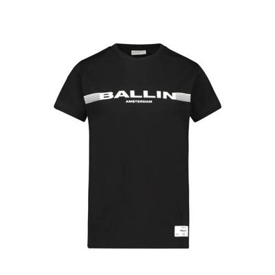 Ballin unisex T-shirt met logo zwart Ballin unisex T-shirt met logo zwart