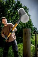 Halder Voorhamer | hoofd d. 100 mm lengte 1.000 mm | terugslagvrij, hoofdlengte 300 mm | hickory | 1 stuk - 3366.110 3366.110 - thumbnail