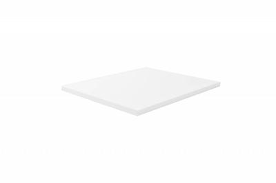 Topblad Luna 610X475X25 Wit Aqua Splash Topblad Luna 610X475X25 Wit Aqua Splash